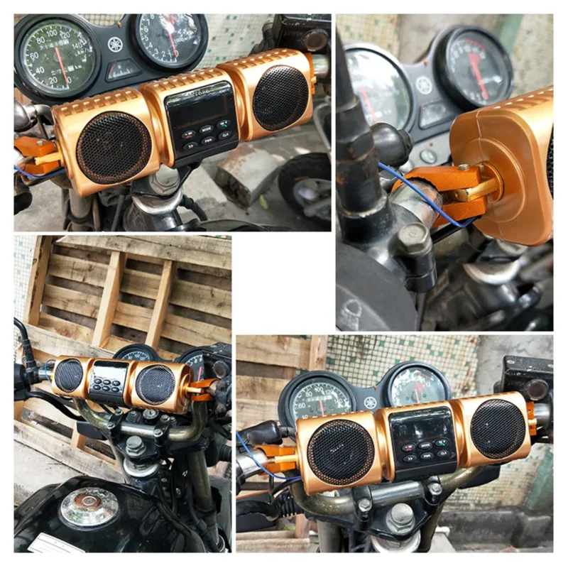motorcycle speakers bluetooth
