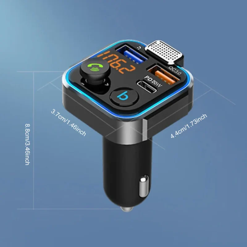 bluetooth fm transmitter car