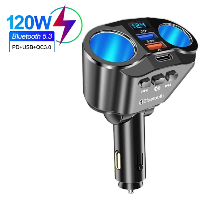 fm transmitter with bluetooth for car