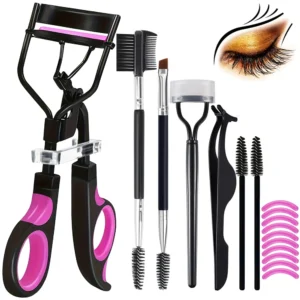 eyelash curler and comb