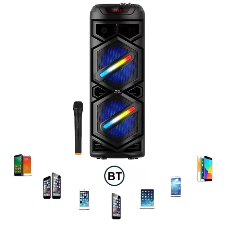 outdoor speaker with microphone