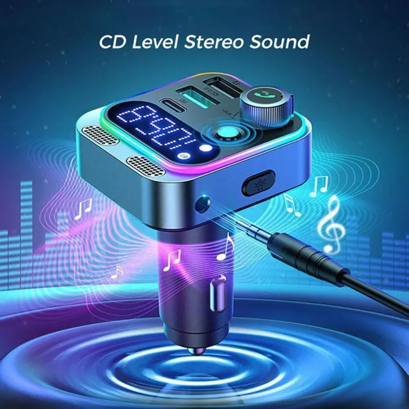 usb fm transmitter bluetooth