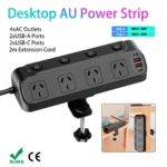 desk mountable power strip