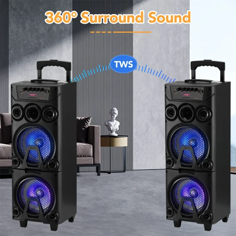 outdoor party speaker bluetooth