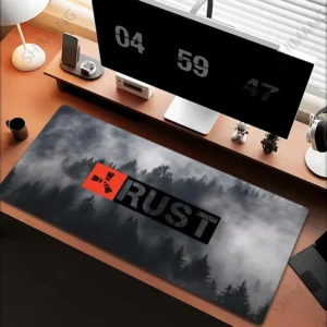 rust mouse pad
