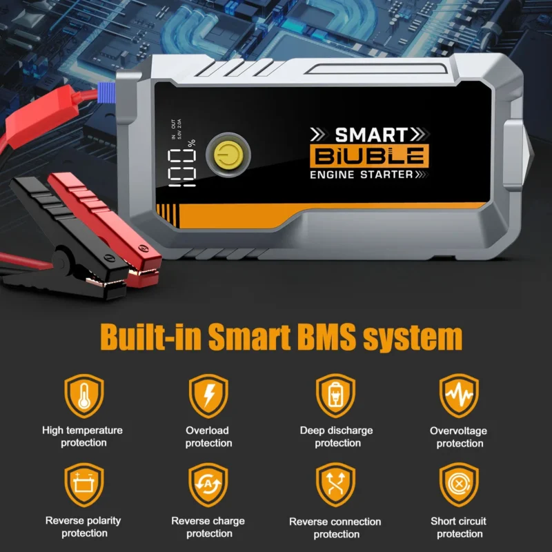 car charger jump starter