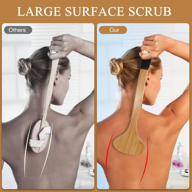 long handle brush for bathing