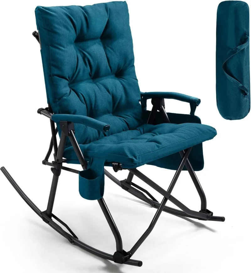 folding rocker camp chair