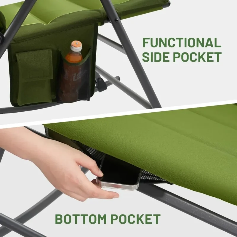 folding camping rocking chair