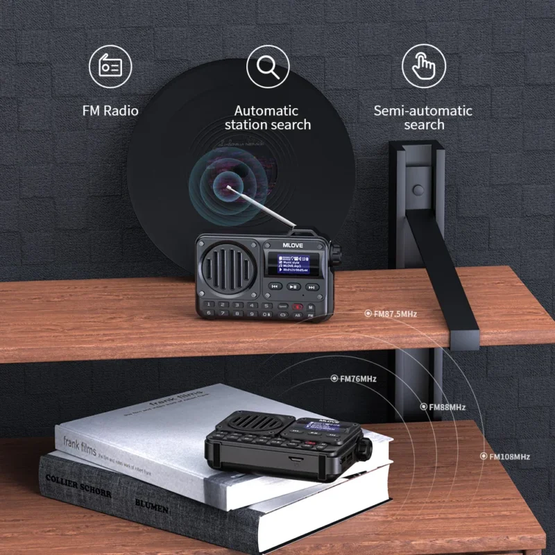 outdoor speaker with radio