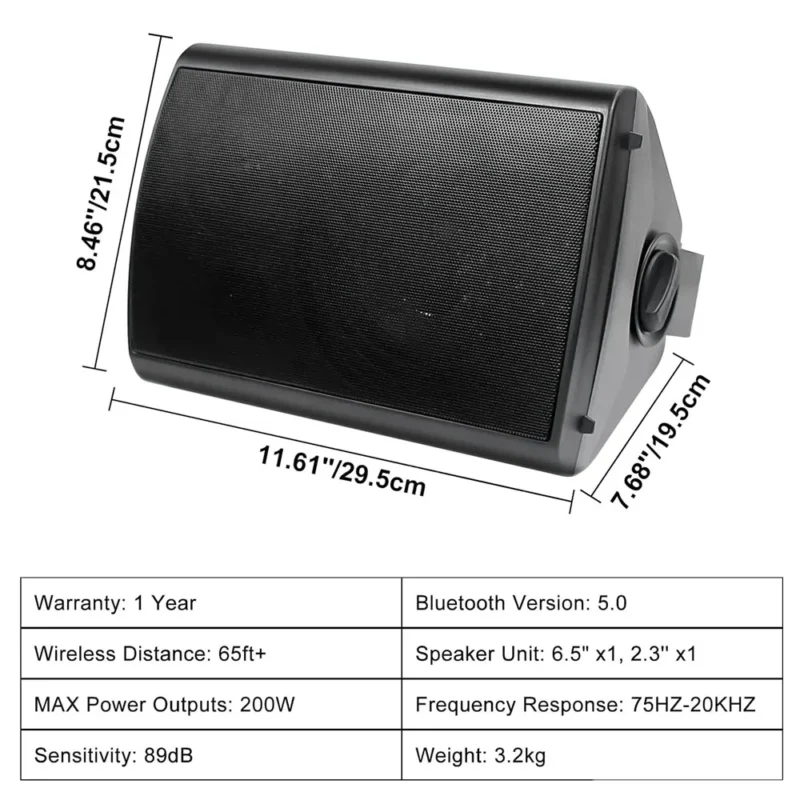 bluetooth wall speakers