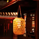 bamboo outdoor lanterns