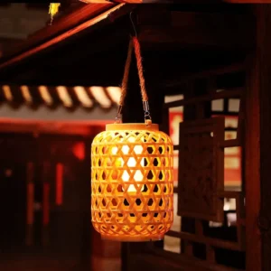 bamboo outdoor lanterns