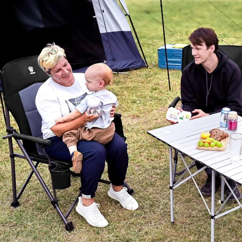 big man folding camp chair