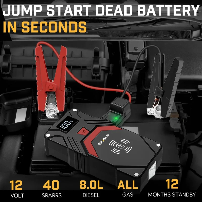 wireless car jump starter
