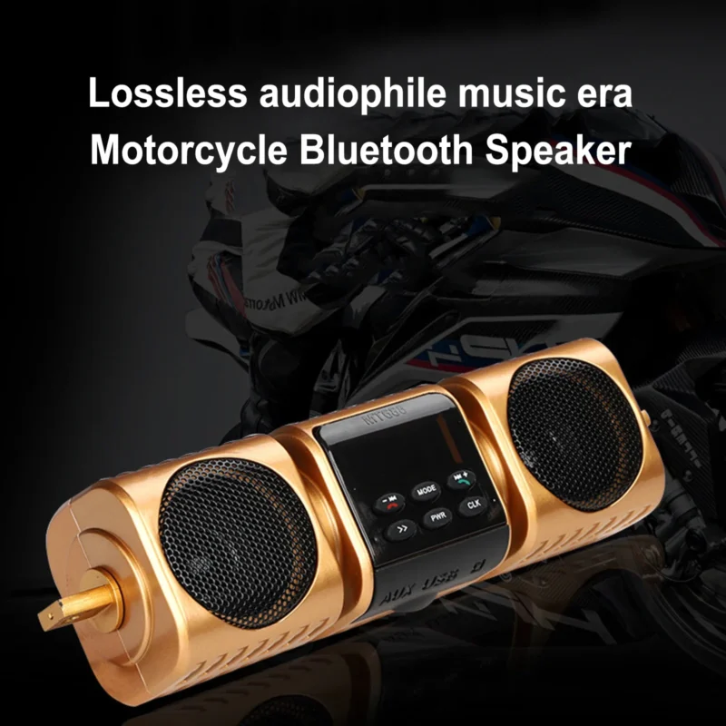 motorcycle speakers bluetooth