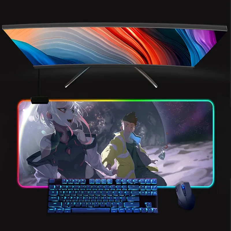 cyberpunk mouse pad