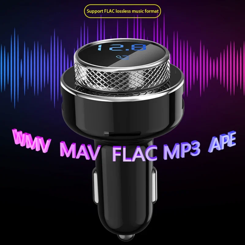 auto fm transmitter bluetooth