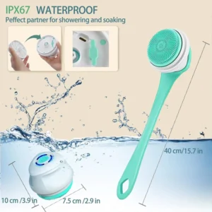 rotating bath brush