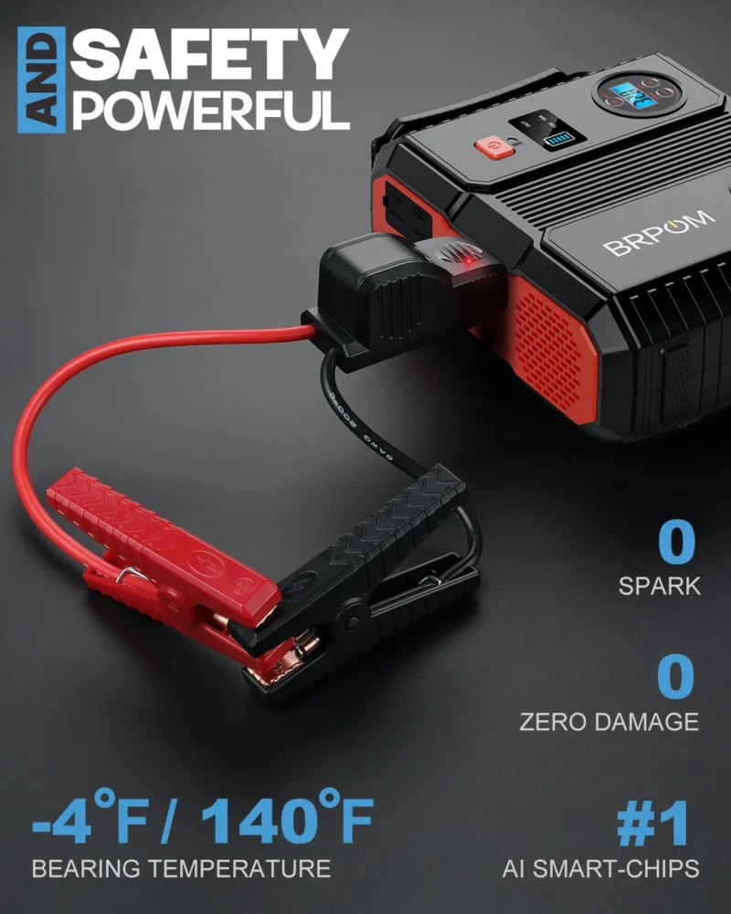 electric car battery jump starter