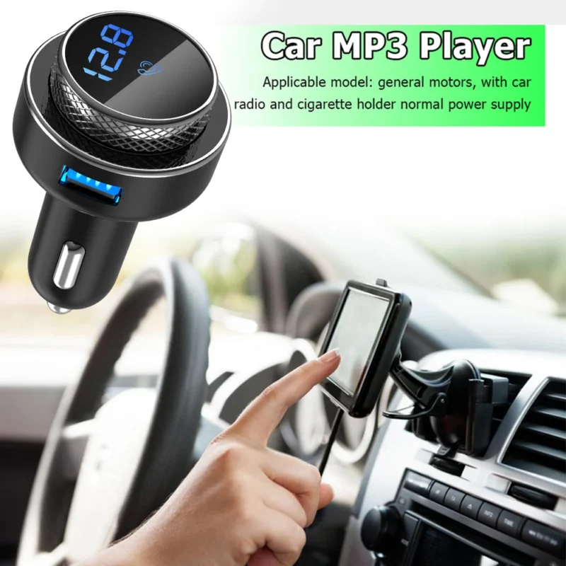 auto fm transmitter bluetooth