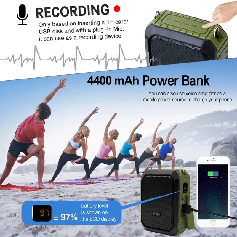 outdoor microphone and speaker