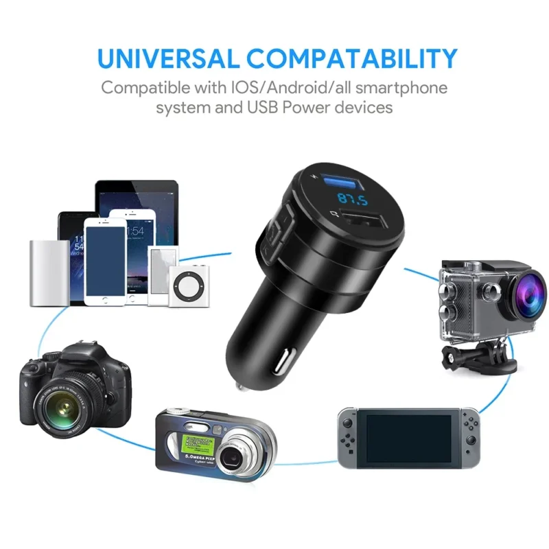 fm transmitter bluetooth for car