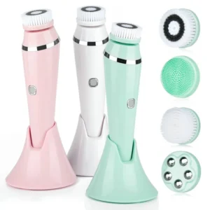 rotating facial cleansing brush