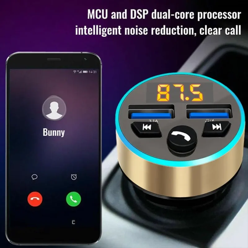 fm mini transmitter bluetooth