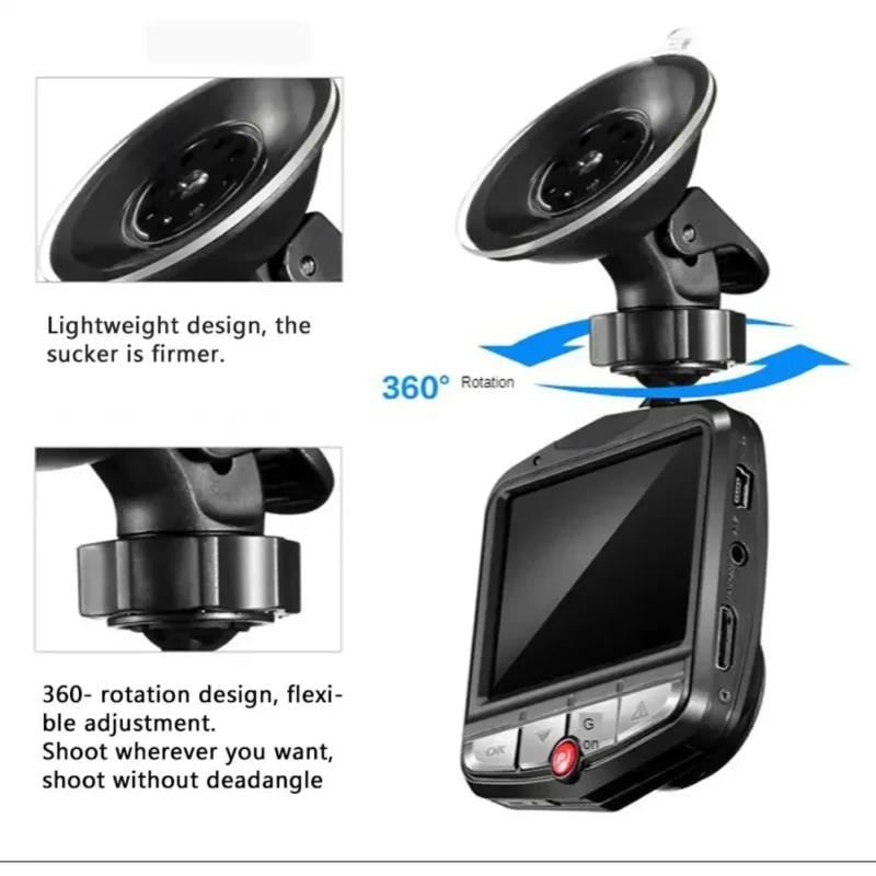 hd 1080p car dvr dash cam with night vision