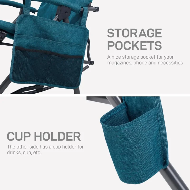folding rocker camp chair
