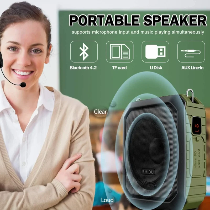 outdoor microphone and speaker