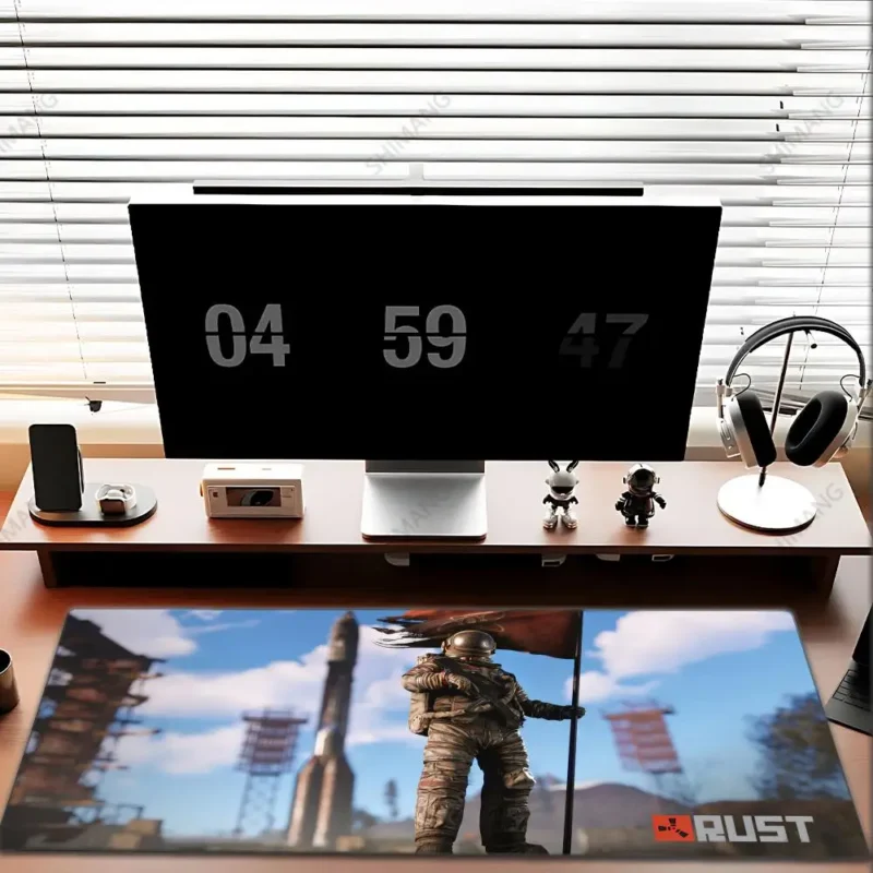 rust mouse pad